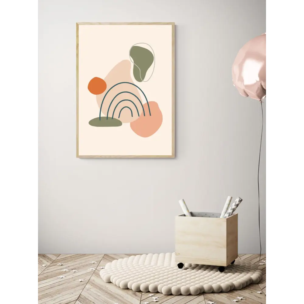 Фото 3 Постер на холсте Абстракция - Радуга 60x90 см в подарочном тубусе без рамы Фото 3 Постер на холсте Абстракция - Радуга 60x90 см в подарочном тубусе без рамы