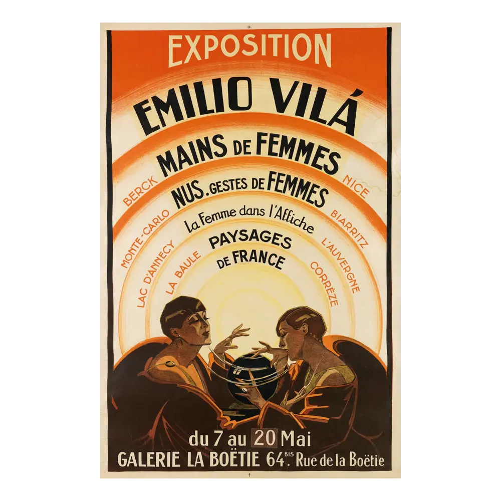 Фото Постер на холсте Афиша - Плакат Emilio Vila 60x90 см в подарочном тубусе без рамы Фото Постер на холсте Афиша - Плакат Emilio Vila 60x90 см в подарочном тубусе без рамы