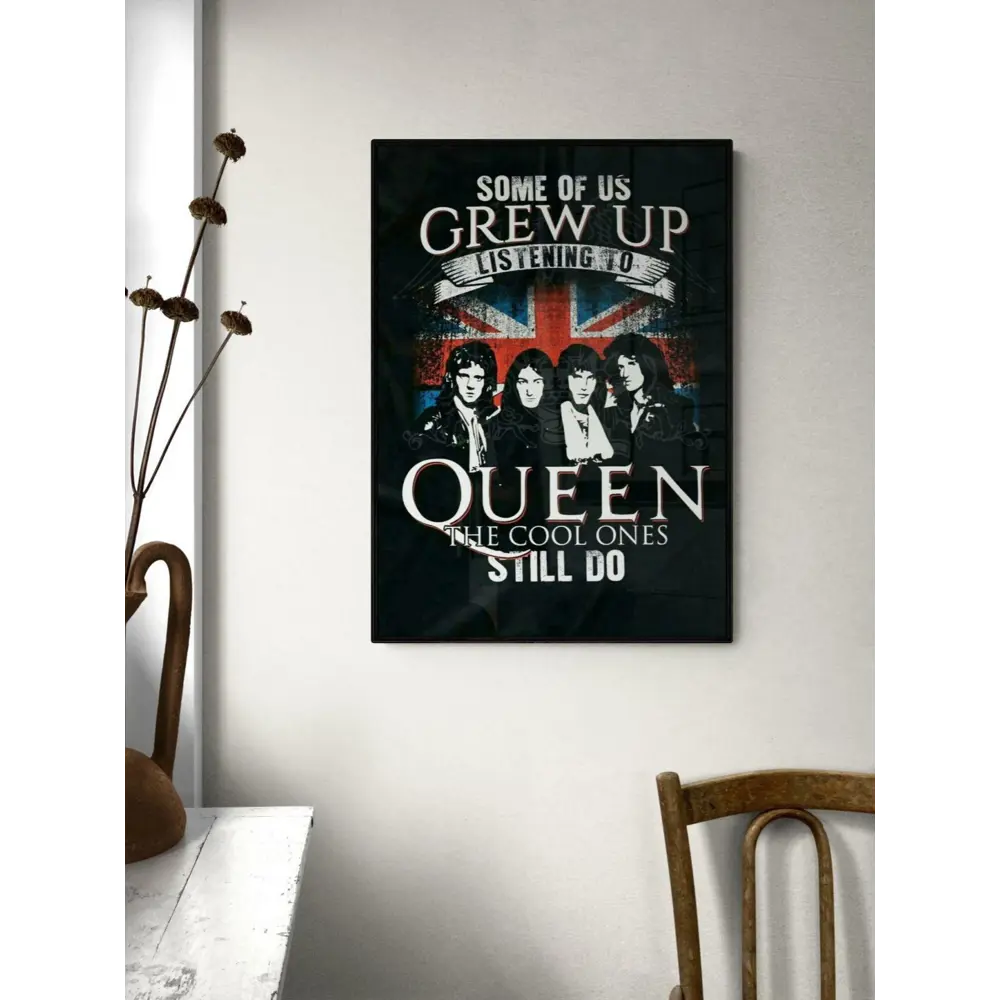 Фото Постер на холсте Queen 60x90 см в подарочном тубусе без рамы