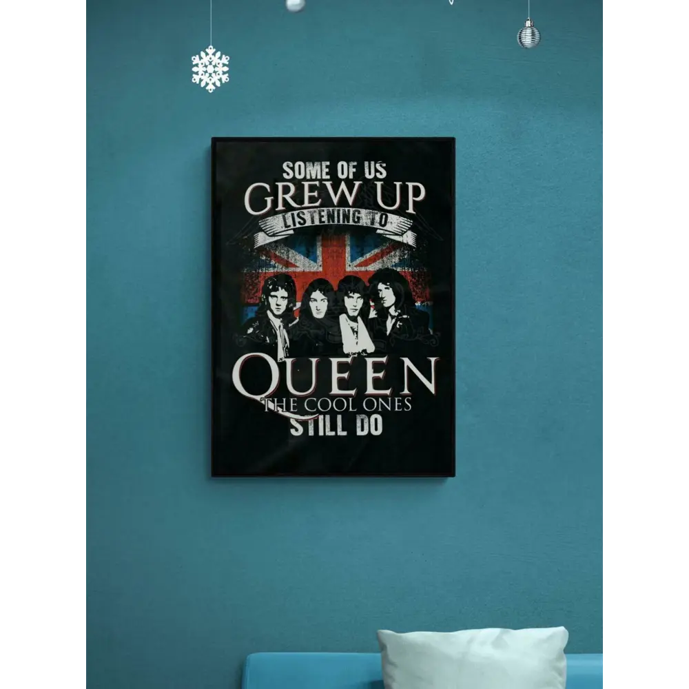 Фото 3 Постер на холсте Queen 60x90 см в подарочном тубусе без рамы