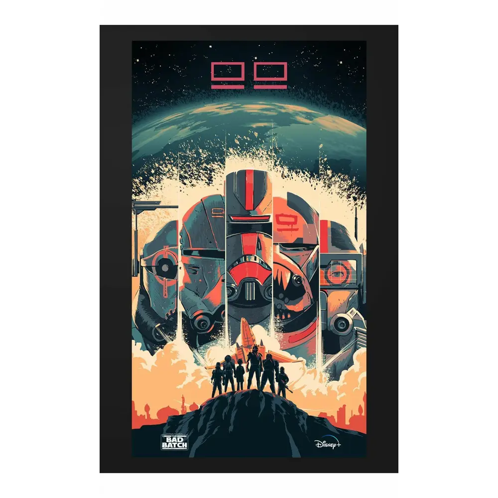 Фото 2 Постер на холсте "Star Wars": "The Bad Batch" 90x120 см в подарочном тубусе без рамы из фильма Фото 2 Постер на холсте "Star Wars": "The Bad Batch" 90x120 см в подарочном тубусе без рамы из фильма
