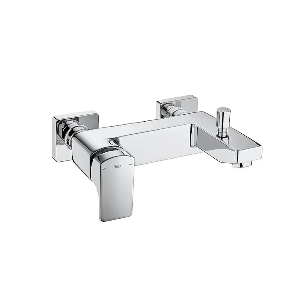 Фото Смеситель для ванны Roca L90 однорычажный цвет хром 5A0D01C00 Фото Смеситель для ванны Roca L90 однорычажный цвет хром 5A0D01C00