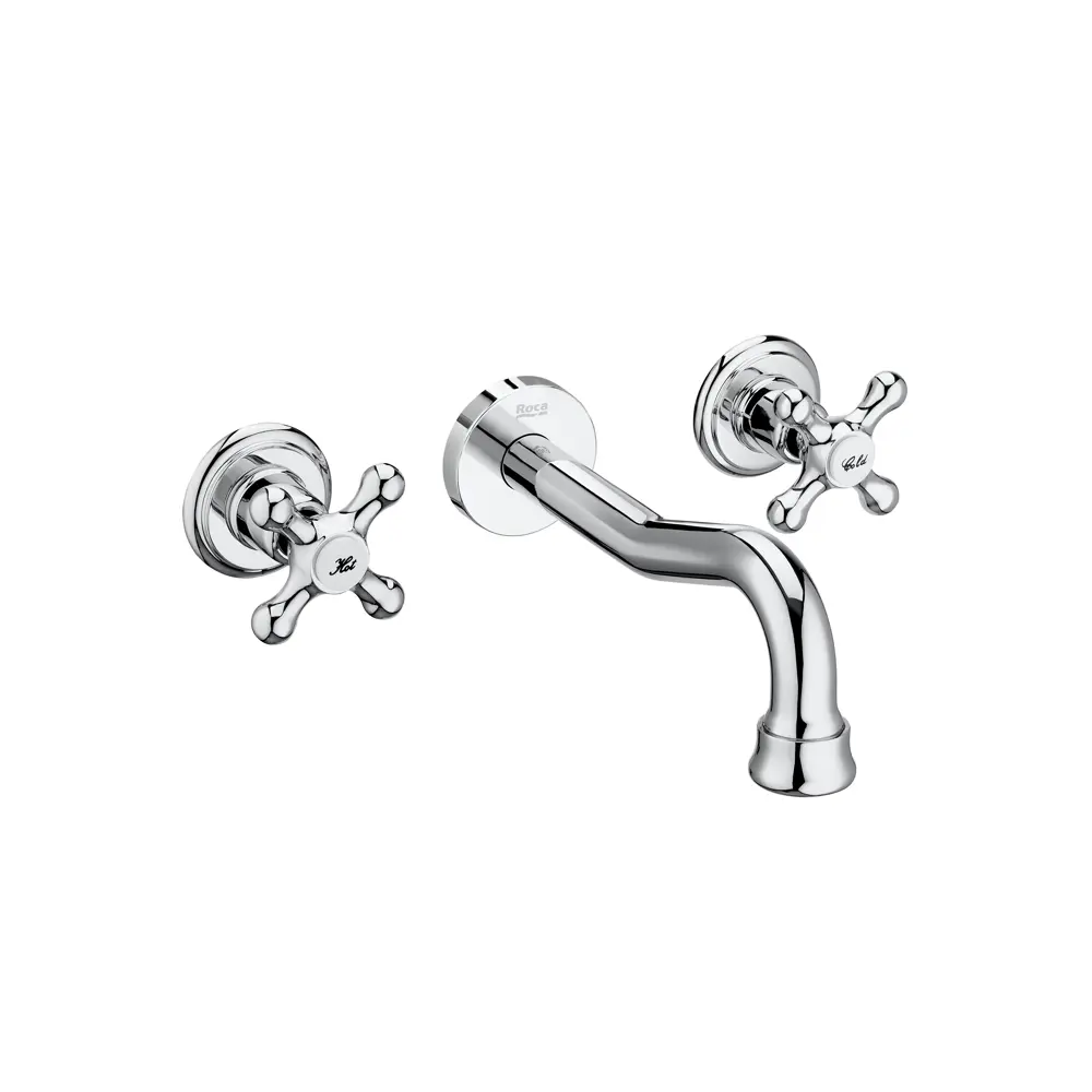 Фото Смеситель для раковины Roca Carmen двухвентильный цвет хром 5A474BC00 Фото Смеситель для раковины Roca Carmen двухвентильный цвет хром 5A474BC00