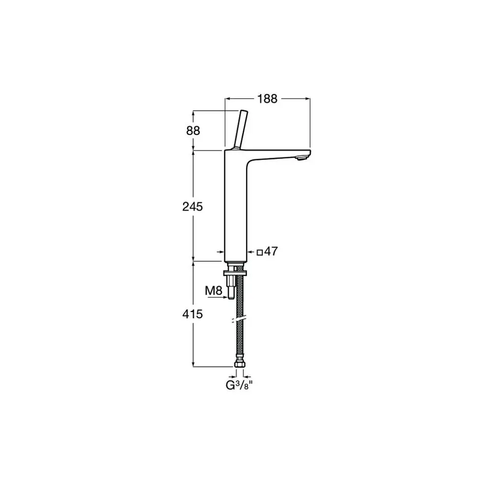 Фото 2 Смеситель для раковины Roca Pals однорычажный цвет хром 5A376DC00 Фото 2 Смеситель для раковины Roca Pals однорычажный цвет хром 5A376DC00