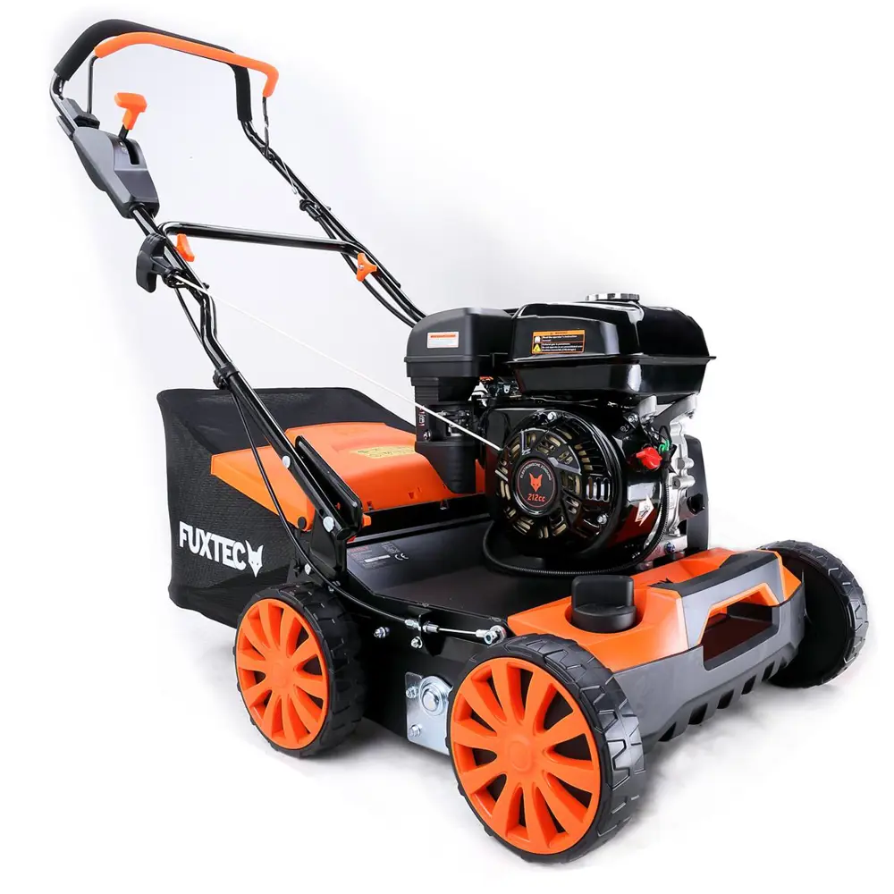 Фото 4 Вертикуттер- скарификатор бензиновый FUXTEC FX-BV140, 5.44 л.с. 40 см Фото 4 Вертикуттер- скарификатор бензиновый FUXTEC FX-BV140, 5.44 л.с. 40 см