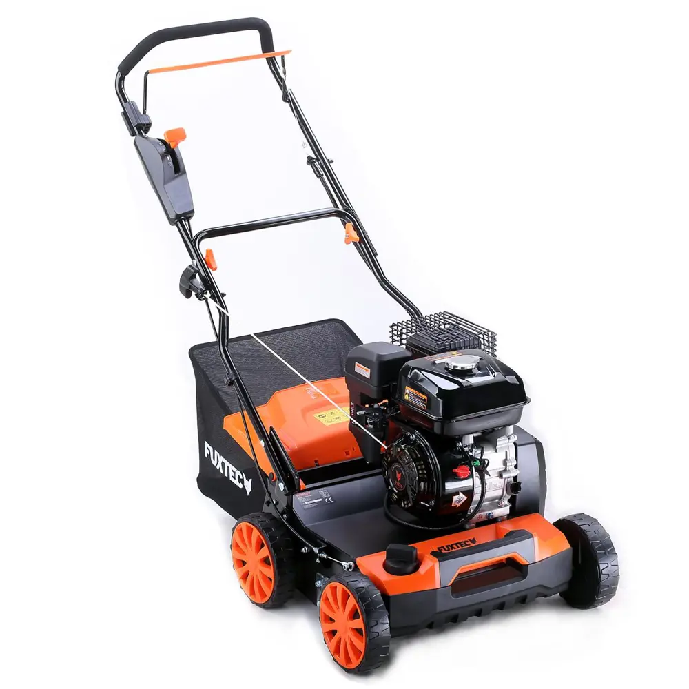 Фото 5 Вертикуттер- скарификатор бензиновый FUXTEC FX-BV140, 5.44 л.с. 40 см Фото 5 Вертикуттер- скарификатор бензиновый FUXTEC FX-BV140, 5.44 л.с. 40 см