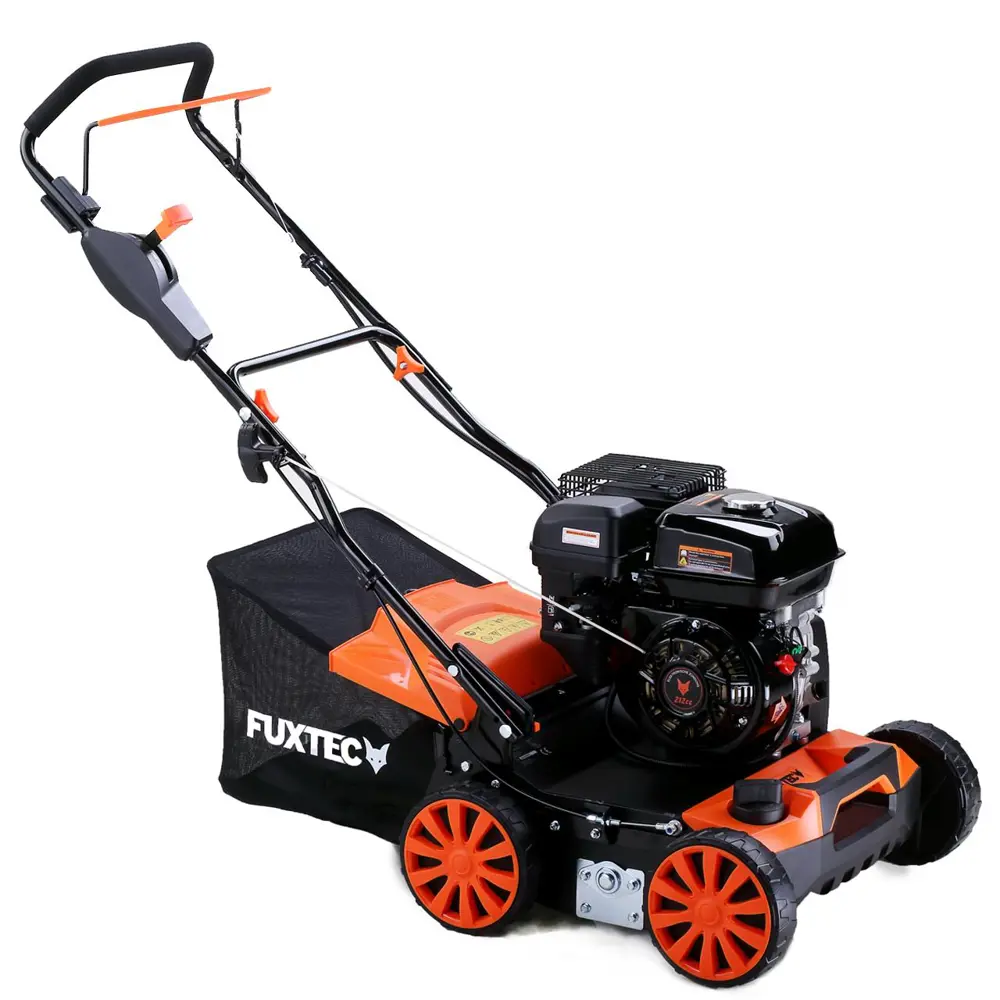 Фото 6 Вертикуттер- скарификатор бензиновый FUXTEC FX-BV140, 5.44 л.с. 40 см Фото 6 Вертикуттер- скарификатор бензиновый FUXTEC FX-BV140, 5.44 л.с. 40 см