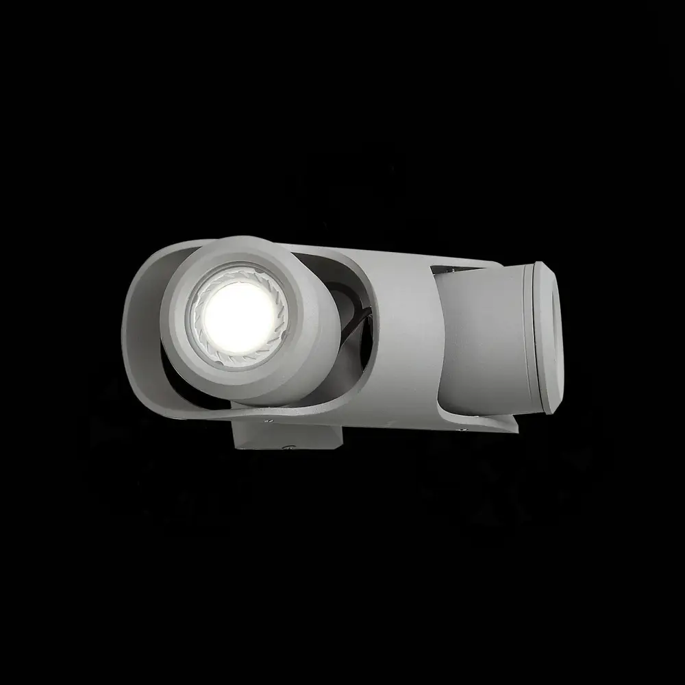 Фото 2 Светильник настенный уличный ST LUCE SL093.701.02 Round Grey 7 Вт IP54 цвет серый Фото 2 Светильник настенный уличный ST LUCE SL093.701.02 Round Grey 7 Вт IP54 цвет серый