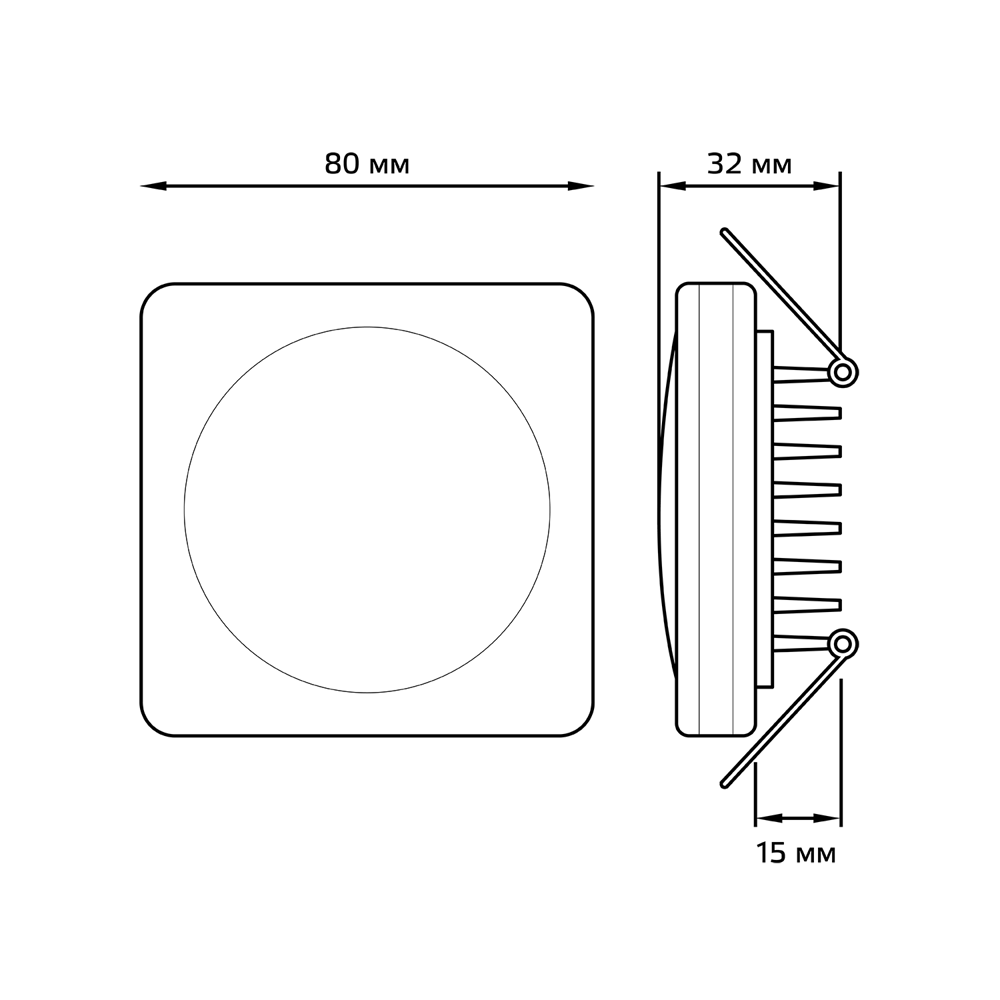 Фото 5 Светильник точечный светодиодный встраиваемый GAUSS Backlight BL100 под отверстие 65 мм теплый белый свет цвет белый Фото 5 Светильник точечный светодиодный встраиваемый GAUSS Backlight BL100 под отверстие 65 мм теплый белый свет цвет белый