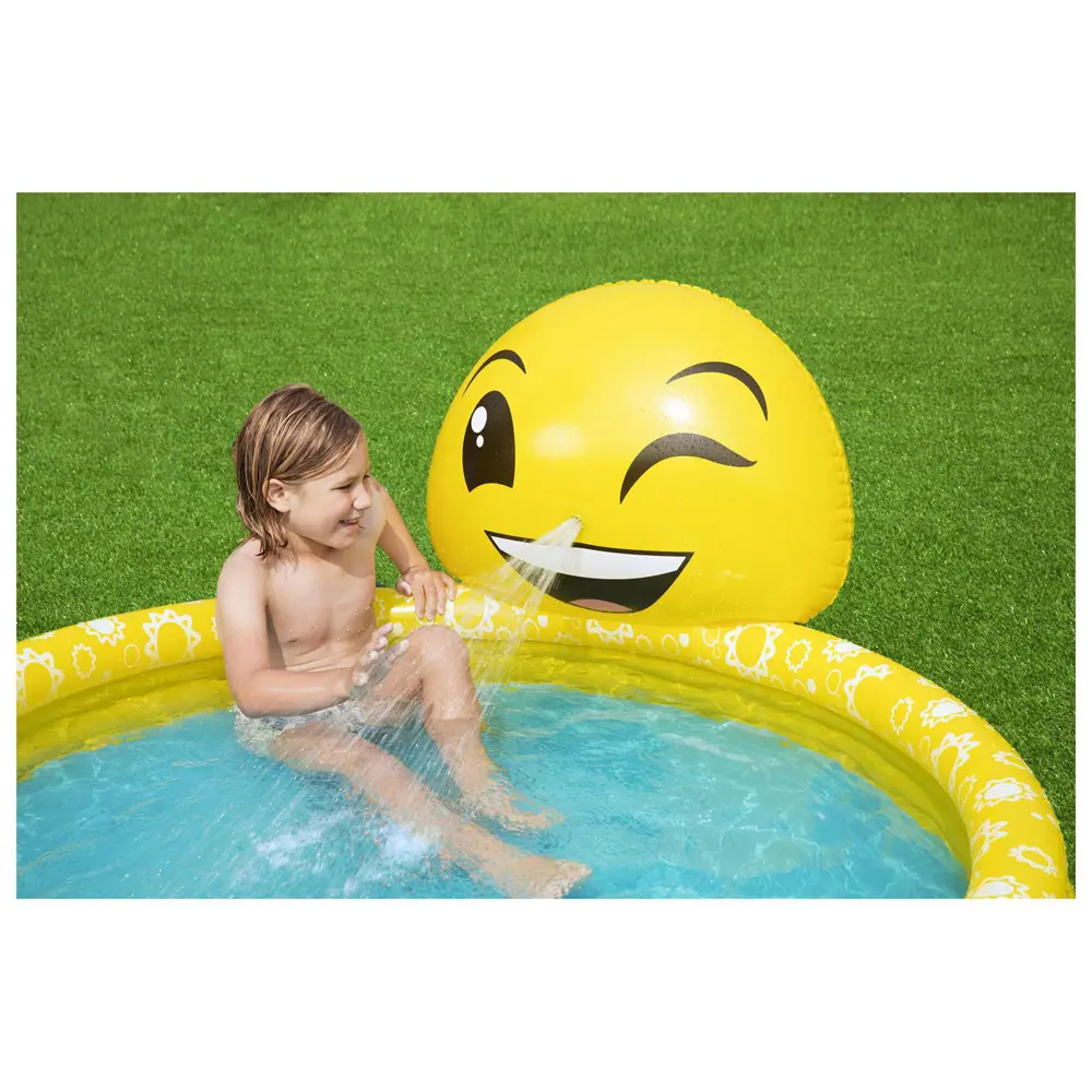 Фото 4 Бассейн надувной Bestway 53081 детский Эмоции 165x144x69 см Фото 4 Бассейн надувной Bestway 53081 детский Эмоции 165x144x69 см