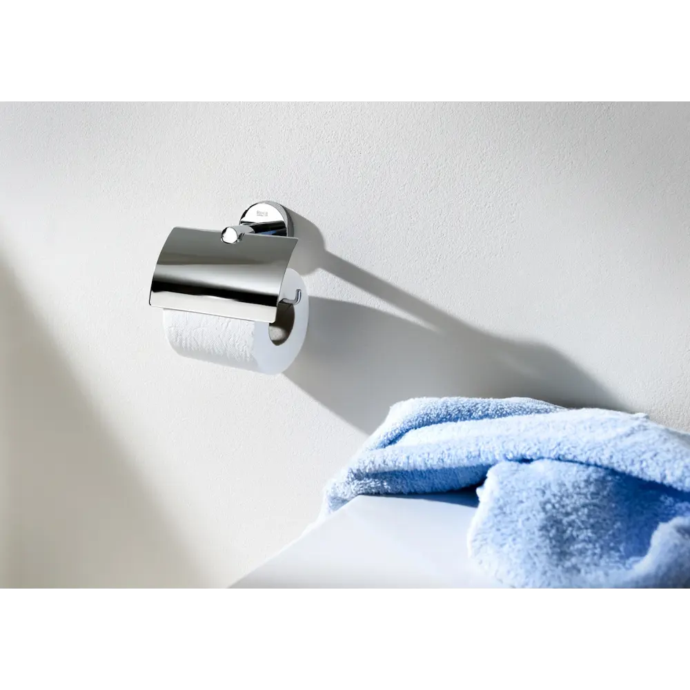 Фото 2 Держатель для туалетной бумаги Roca Twin цвет хром 816713001 Фото 2 Держатель для туалетной бумаги Roca Twin цвет хром 816713001