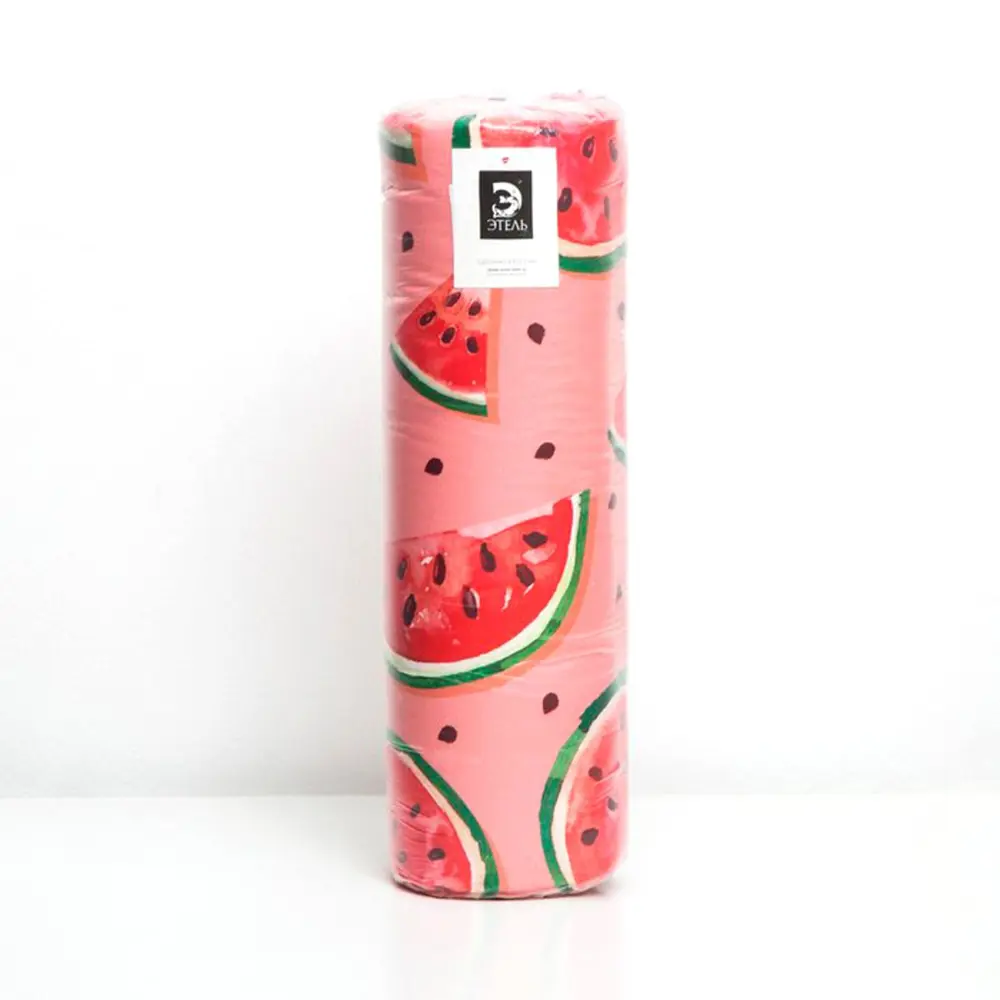 Фото 2 Подушка на скамейку "Арбузы" 45x150 см (1/6) "Этель" 4264662