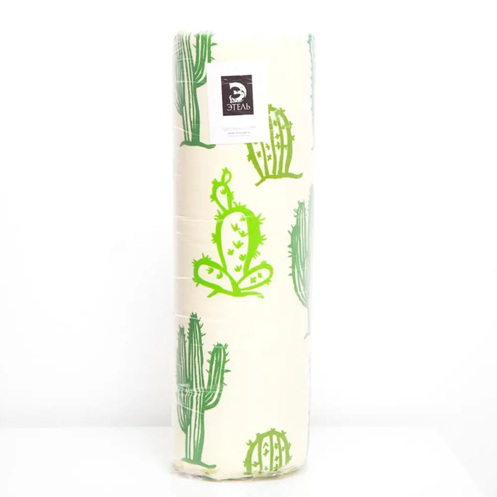 Фото 2 Подушка на скамейку "Кактусы" 45x150 см (1/6) "Этель" 4264648