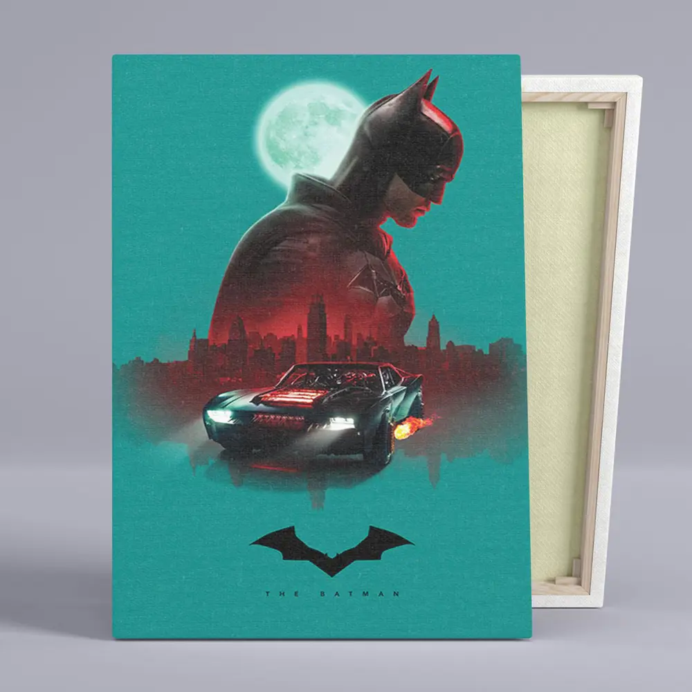 Фото 2 Картина без рамы DC comics Бэтмен Лунный Свет 40x60 см Фото 2 Картина без рамы DC comics Бэтмен Лунный Свет 40x60 см