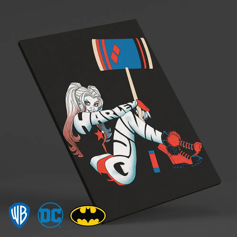 Фото Картина без рамы DC comics харли Молот 40x60 см Фото Картина без рамы DC comics харли Молот 40x60 см