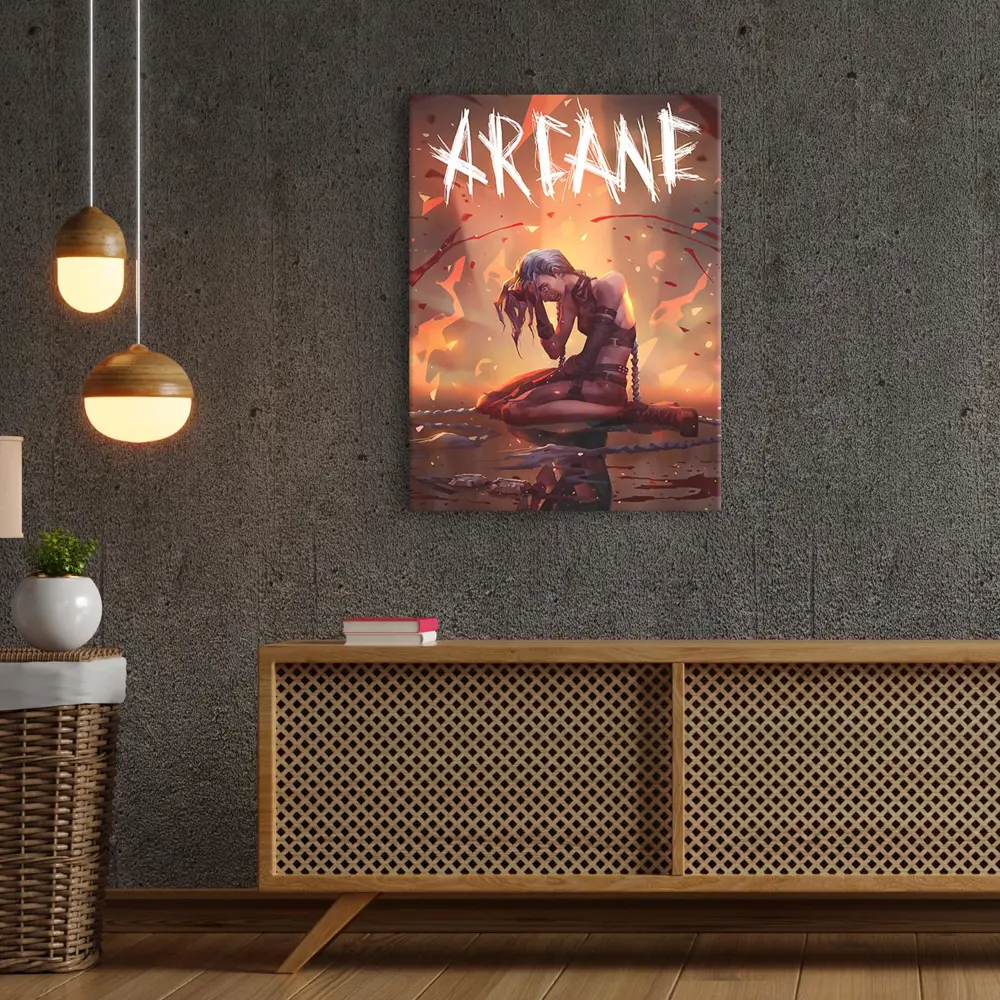 Фото 5 Картина без рамы Aracane 40x60 см