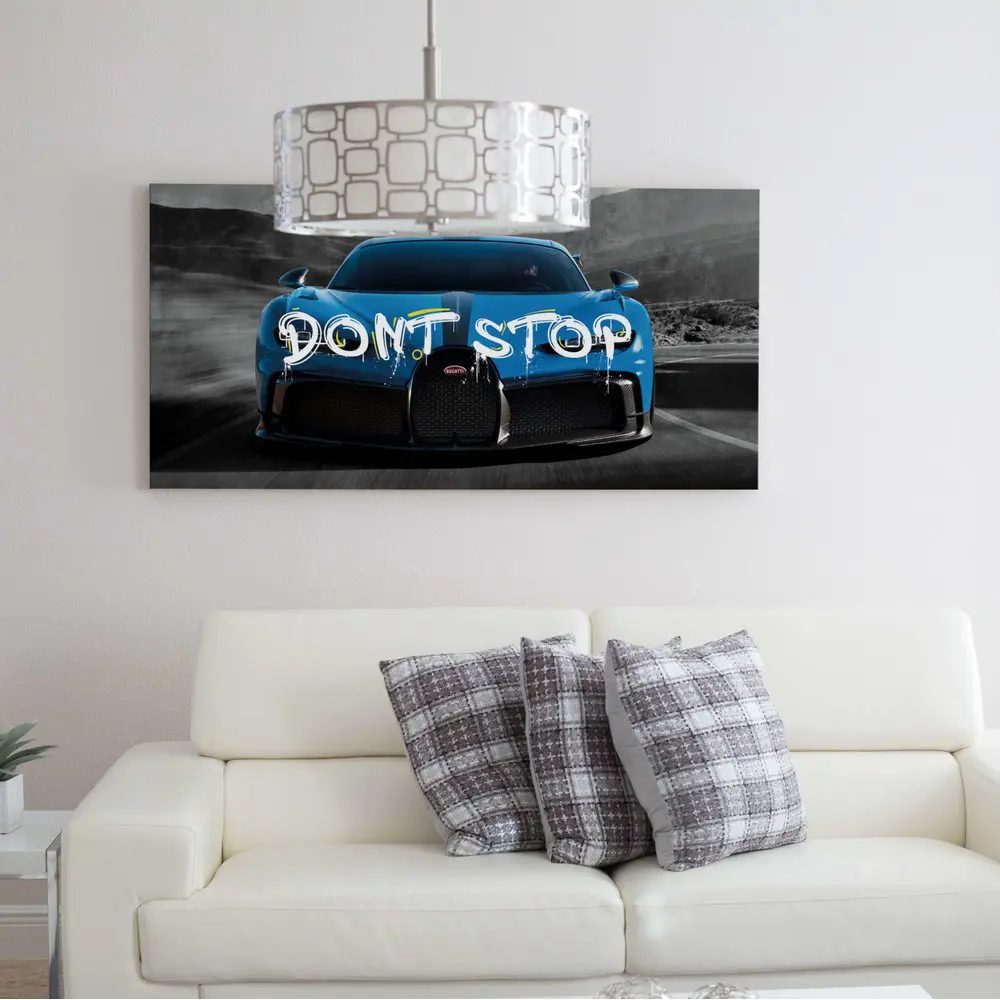 Фото 2 Картина без рамы Dont Stop 40x80 см Фото 2 Картина без рамы Dont Stop 40x80 см