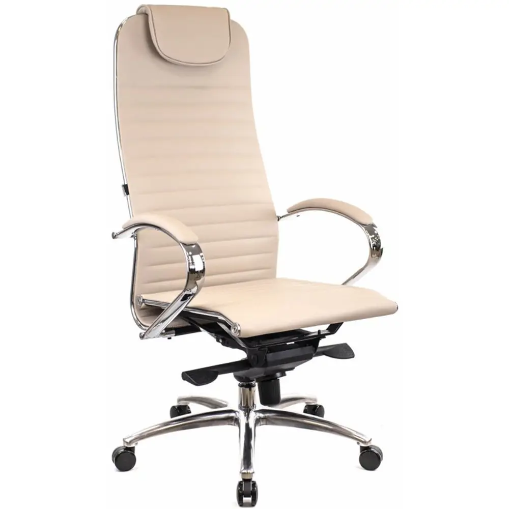 Фото Офисное кресло Everprof экокожа цвет бежевый EP Deco PU Beige Фото Офисное кресло Everprof экокожа цвет бежевый EP Deco PU Beige