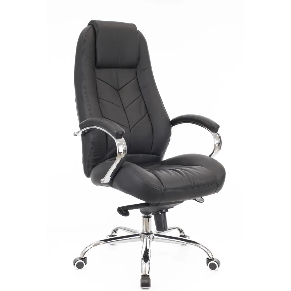 Фото Офисное кресло Everprof кожа цвет черный EP-drift al leather black Фото Офисное кресло Everprof кожа цвет черный EP-drift al leather black