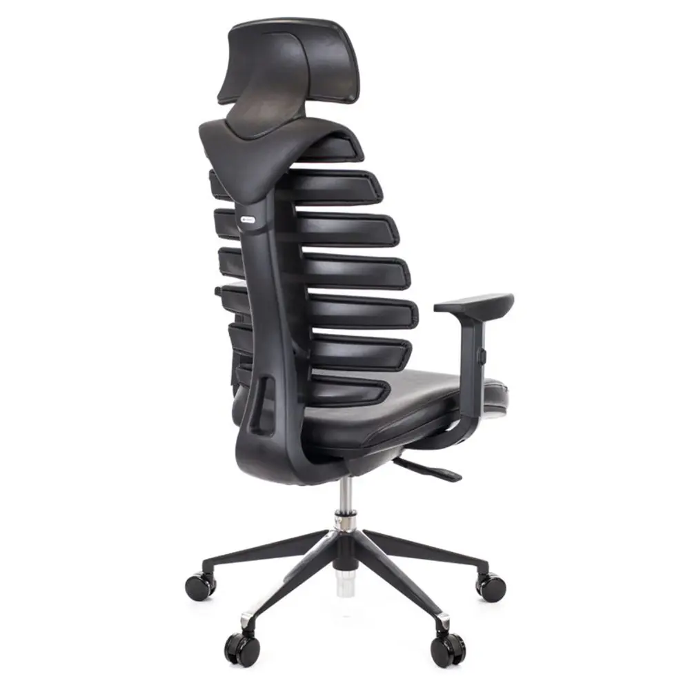 Фото 3 Офисное кресло Everprof кожа цвет черный EP-Ergo leather Black Фото 3 Офисное кресло Everprof кожа цвет черный EP-Ergo leather Black