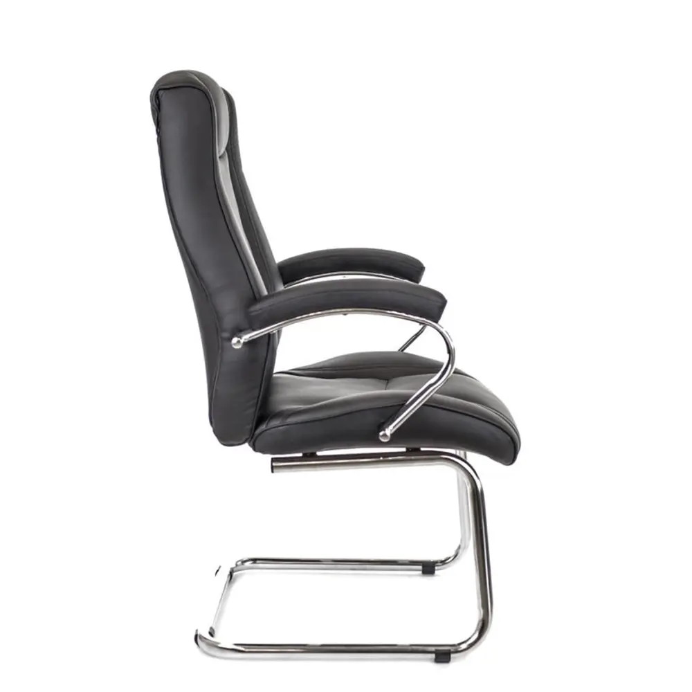 Фото 2 Офисное кресло Everprof экокожа цвет черный EC-370 PU CF Black Фото 2 Офисное кресло Everprof экокожа цвет черный EC-370 PU CF Black