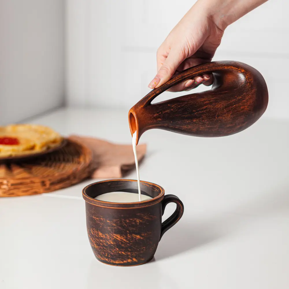 Фото 5 Кувшин Красная глина глина 508445 цвет коричневый Фото 5 Кувшин Красная глина глина 508445 цвет коричневый