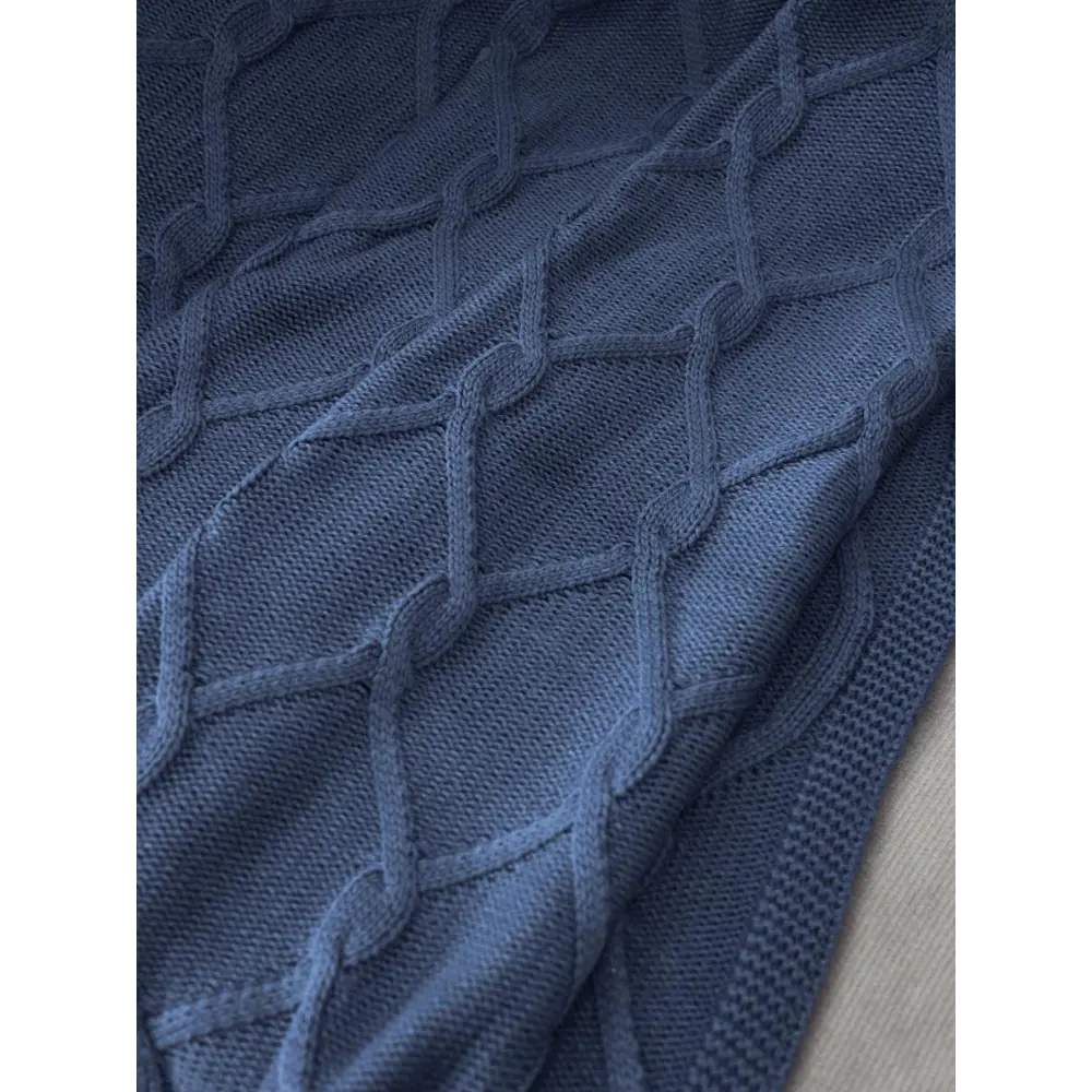 Фото 2 Плед вязаный Buenas Noches SV d4 Акрил 2 сп. Синий Фото 2 Плед вязаный Buenas Noches SV d4 Акрил 2 сп. Синий