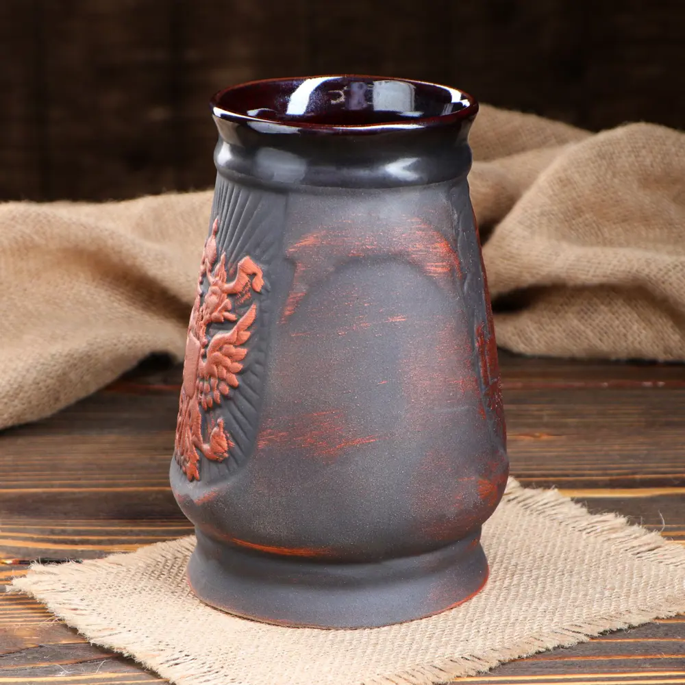 Фото 2 Кружка для пива Керамика ручной работы керамика 1000 мл 824914 Фото 2 Кружка для пива Керамика ручной работы керамика 1000 мл 824914