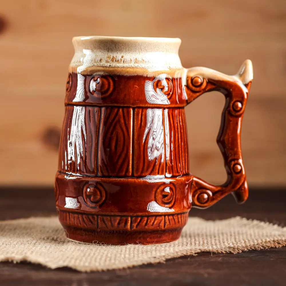Фото 2 Кружка для пива Керамика ручной работы керамика 700 мл 733049 Фото 2 Кружка для пива Керамика ручной работы керамика 700 мл 733049