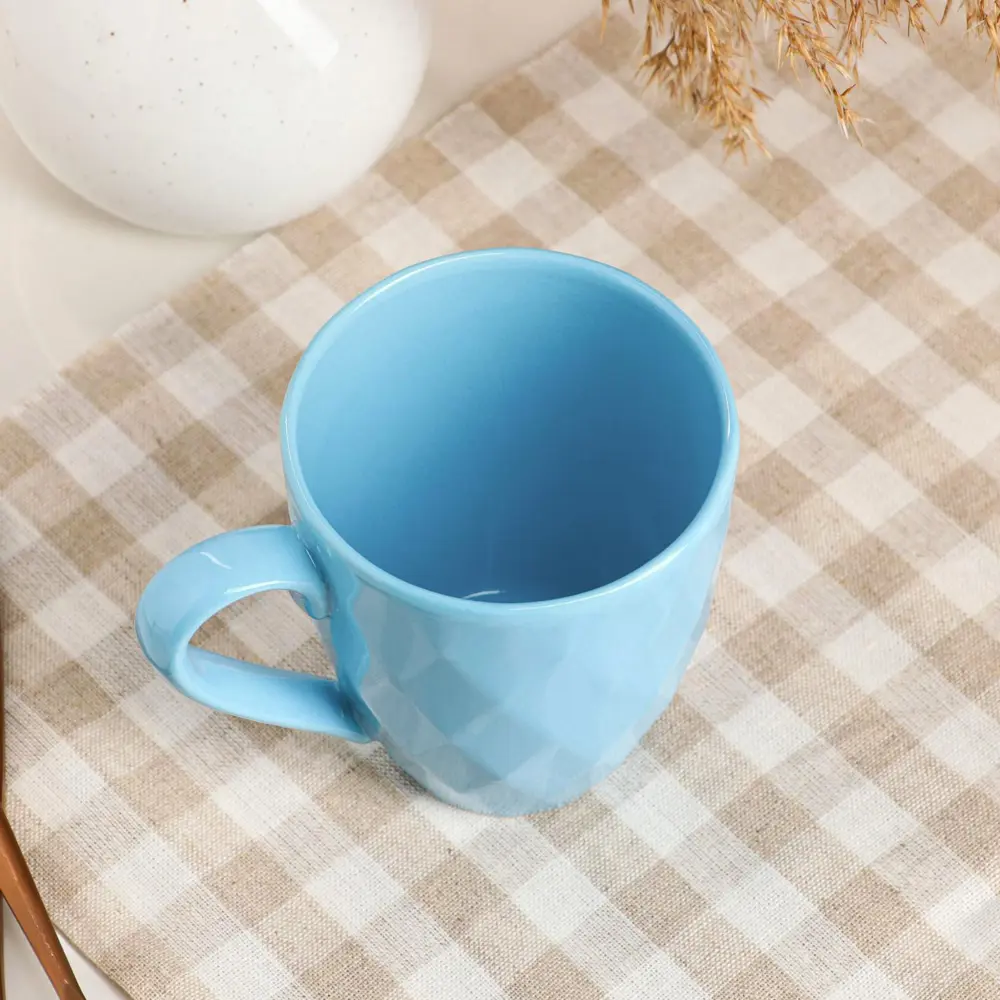 Фото 3 Кружка Керамика ручной работы "Кристалл" голубая керамика 0.4 л 7115166 Фото 3 Кружка Керамика ручной работы "Кристалл" голубая керамика 0.4 л 7115166