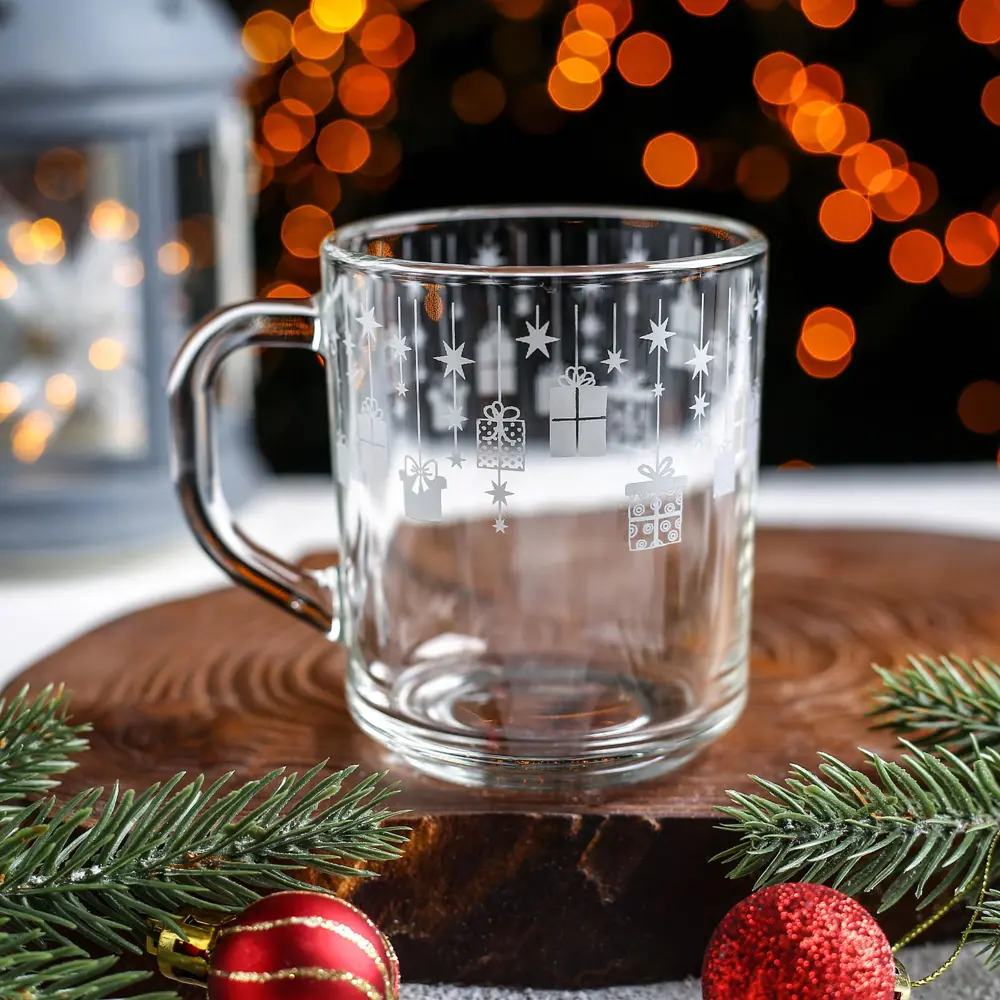 Фото 2 Кружка Доляна «Время подарков» 200 мл