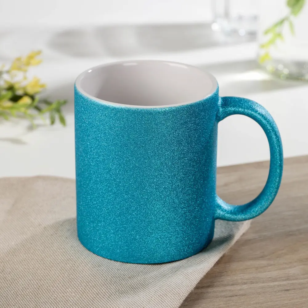 Фото Кружка под сублимацию Доляна «Бурлеск» 320 мл 11.5×8×9.5 см цвет синий