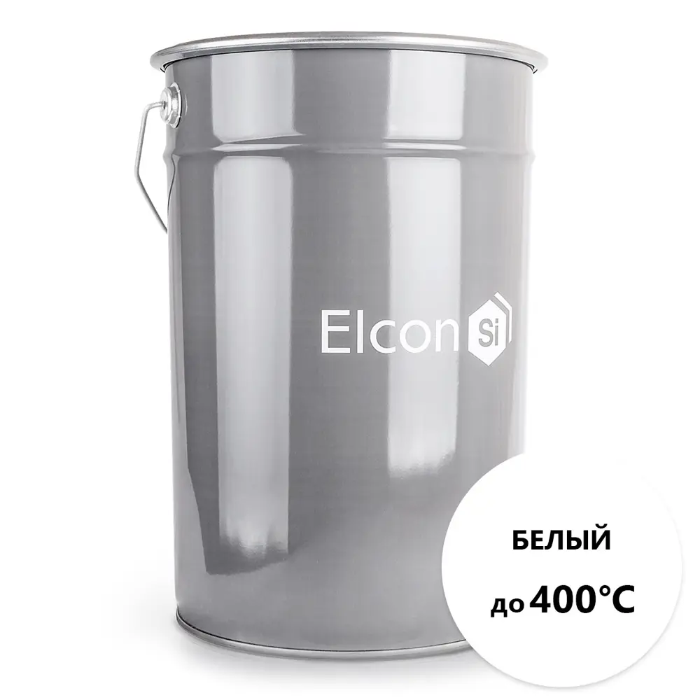 Фото Эмаль ELCON КО-811 цвет белый 25 кг Фото Эмаль ELCON КО-811 цвет белый 25 кг