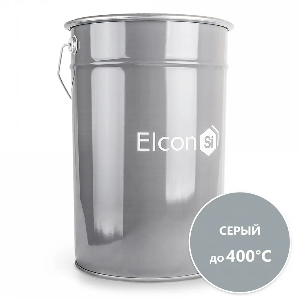 Фото Эмаль ELCON КО-8111 цвет серый 25 кг 82852640 Фото Эмаль ELCON КО-8111 цвет серый 25 кг 82852640