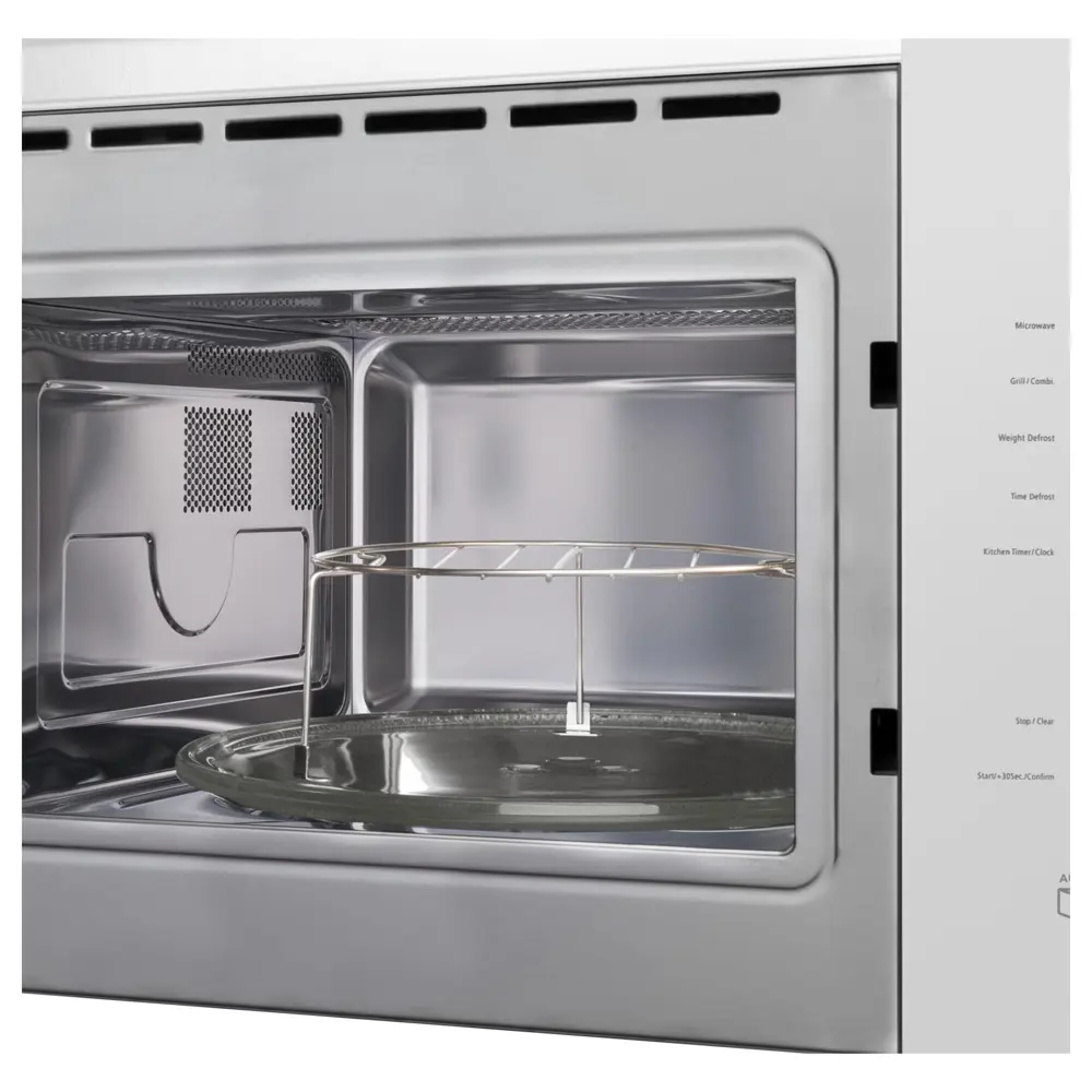 Фото 3 Микроволновая печь Hansa AMMB25E1WH встраиваемая 25 л 59.4х38.2х36.5 см сенсорное цвет белый, СП-00040405 Фото 3 Микроволновая печь Hansa AMMB25E1WH встраиваемая 25 л 59.4х38.2х36.5 см сенсорное цвет белый, СП-00040405