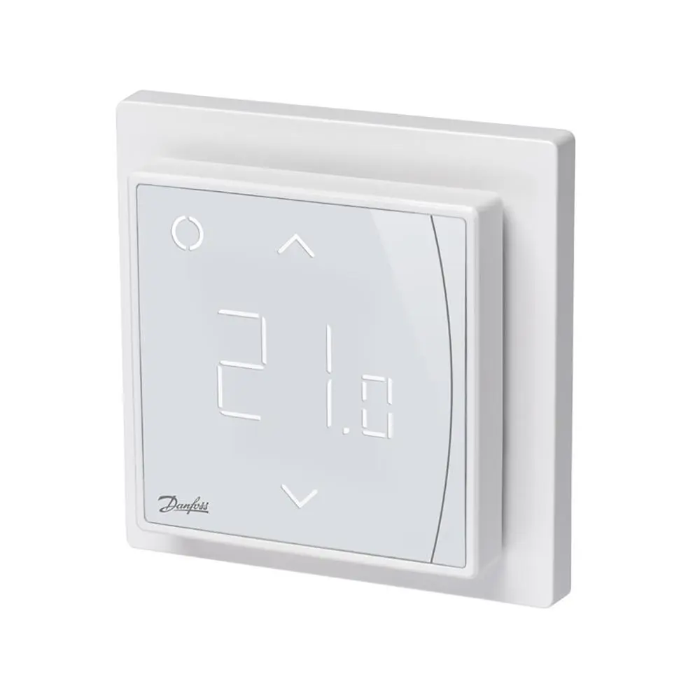 Фото Комнатный термостат электронный Danfoss 088L1140 ECtemp Smart с Wi-Fi подключением белый Фото Комнатный термостат электронный Danfoss 088L1140 ECtemp Smart с Wi-Fi подключением белый