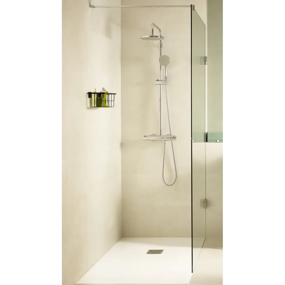 Фото 2 Полка для ванной Roca Rubik 816853024 цвет черный Фото 2 Полка для ванной Roca Rubik 816853024 цвет черный