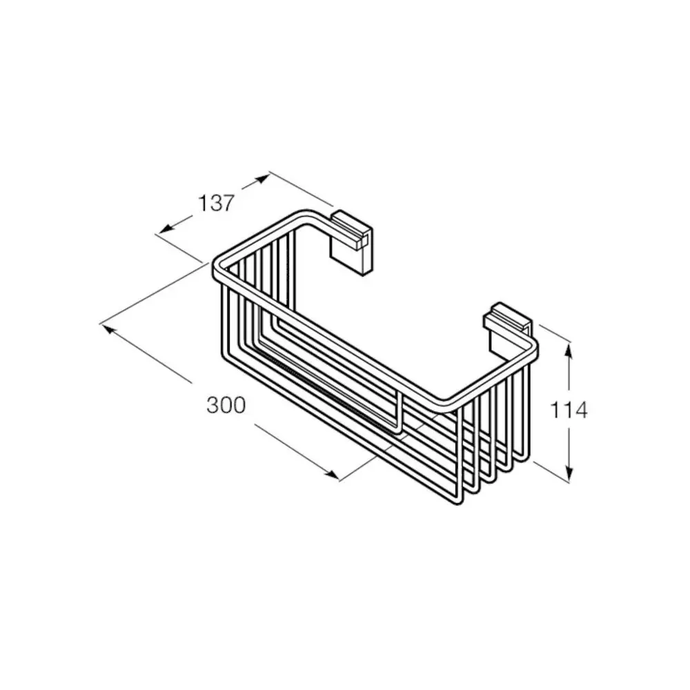 Фото 3 Полка для ванной Roca Rubik 816853024 цвет черный Фото 3 Полка для ванной Roca Rubik 816853024 цвет черный