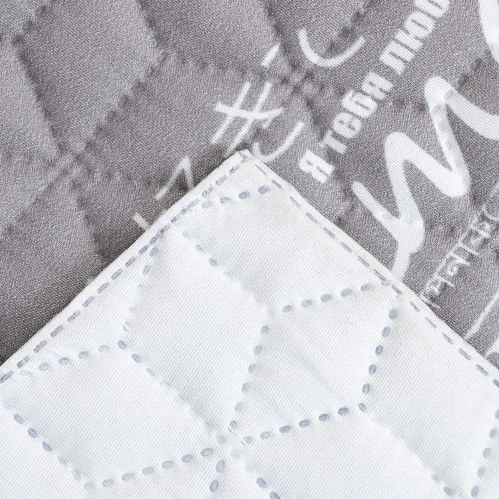 Фото 3 Покрывало Этель евро Te amo, 200x210 см, микрофибра Фото 3 Покрывало Этель евро Te amo, 200x210 см, микрофибра