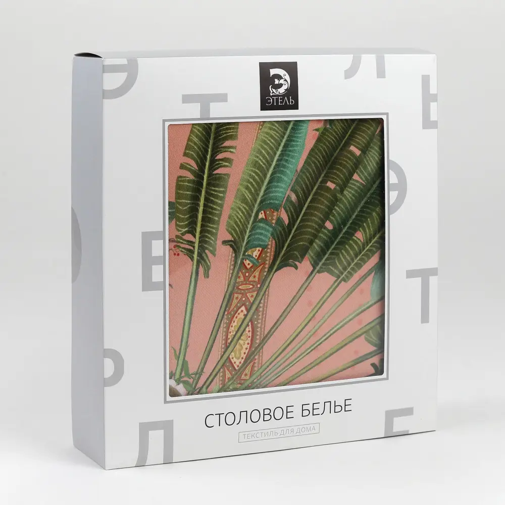 Фото 5 Набор столовый Этель Tropical animals Скатерть 110х145см Салфетка - 4 шт