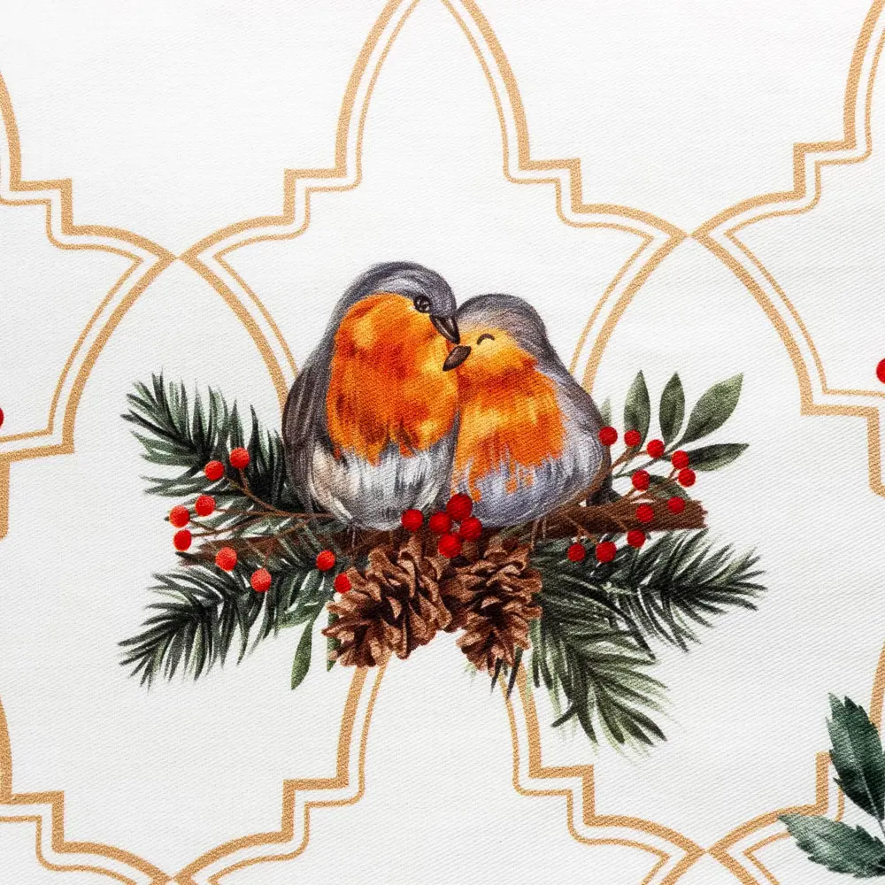 Фото 5 Скатерть Этель Winter robin 144x110см, 100% хлопок, саржа 190г/м2 Фото 5 Скатерть Этель Winter robin 144x110см, 100% хлопок, саржа 190г/м2