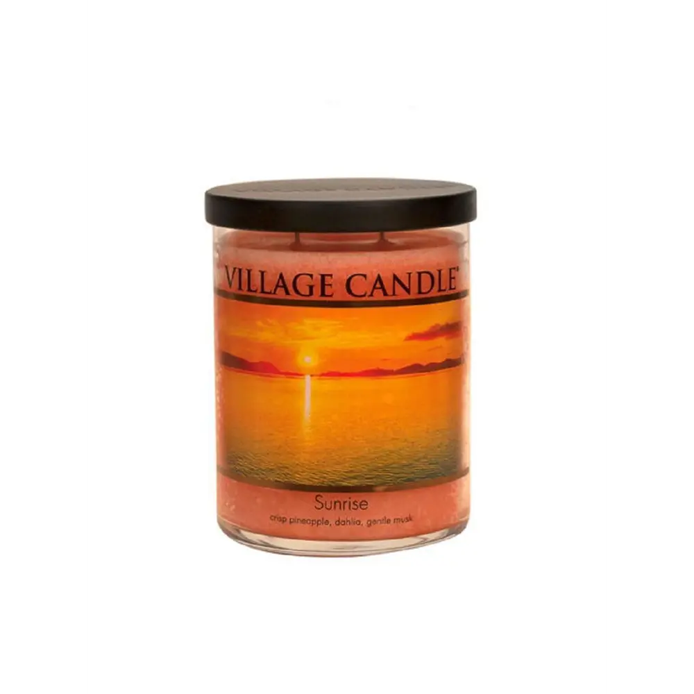 Фото Ароматическая свеча Village Candle "Восход солнца" стакан средняя Фото Ароматическая свеча Village Candle "Восход солнца" стакан средняя