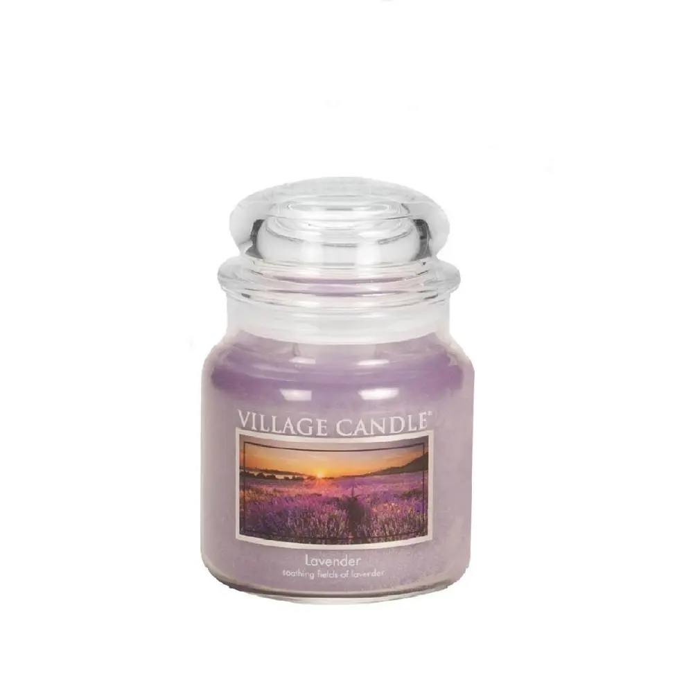 Фото Ароматическая свеча Village Candle "Лаванда" средняя Фото Ароматическая свеча Village Candle "Лаванда" средняя