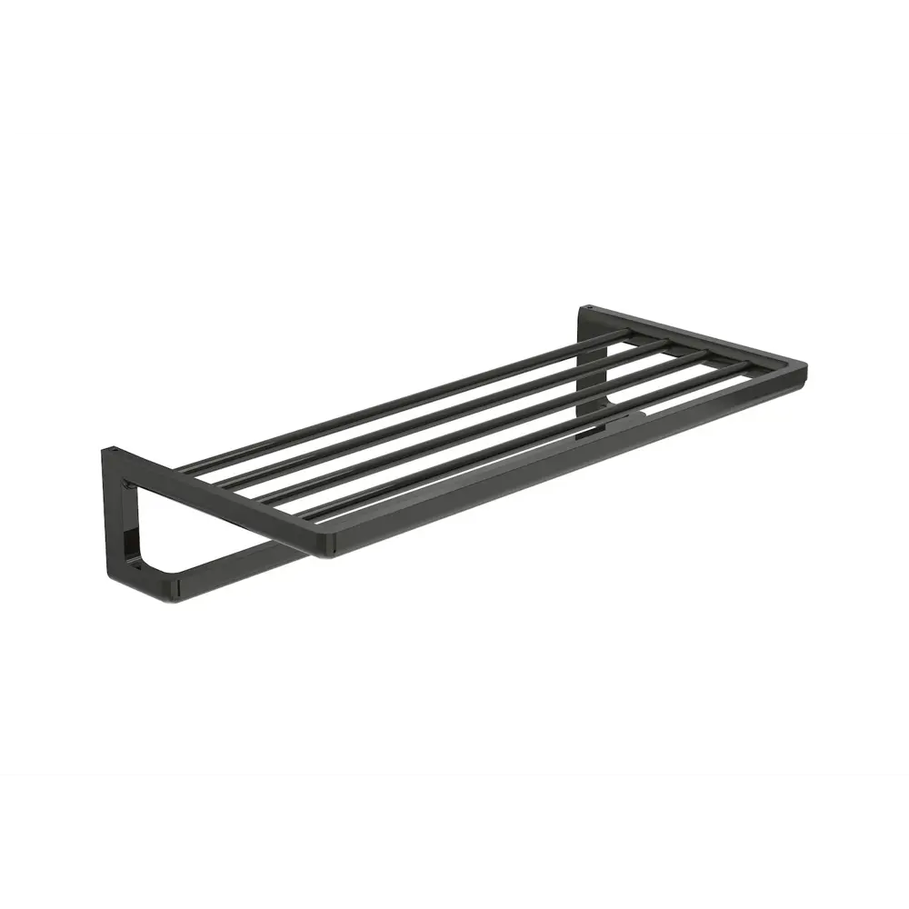 Фото Полотенцедержатель Roca Tempo 60см цвет черный 817032022 Фото Полотенцедержатель Roca Tempo 60см цвет черный 817032022