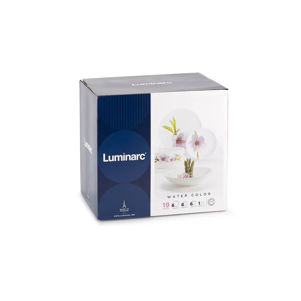 Фото 8 Наборы посуды Luminarc E4905 19 предметов стекло цвет разноцветный Фото 8 Наборы посуды Luminarc E4905 19 предметов стекло цвет разноцветный