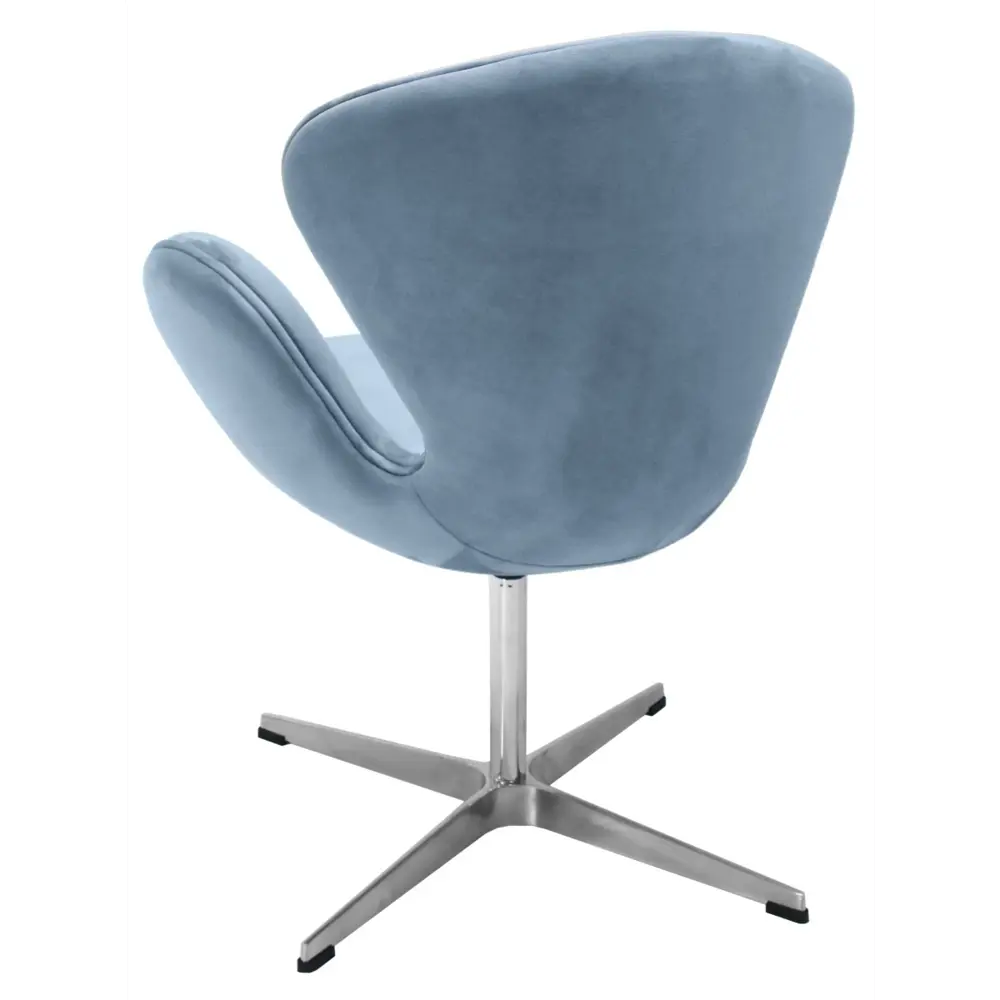 Фото 4 Кресло с подушкой Bradex Swan Chair 180 кг металл цвет серый FR 0654 Фото 4 Кресло с подушкой Bradex Swan Chair 180 кг металл цвет серый FR 0654