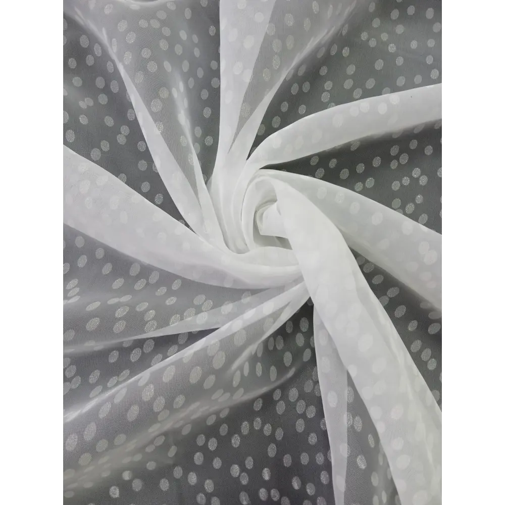 Фото 2 Тюль Inva "Конфетти" 250х300 белый