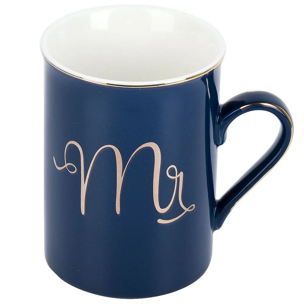 Фото Кружка 340 мл Nouvelle фарфор цвет синий 1060064-3