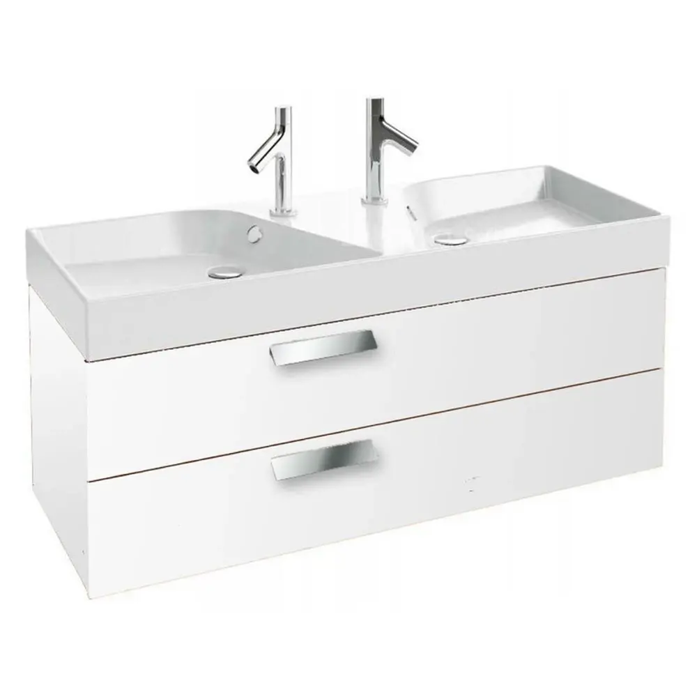 Фото Тумба под раковину Jacob Delafon EXM112-Z-00/EB1305-G1C 120 см с раковиной цвет белый Фото Тумба под раковину Jacob Delafon EXM112-Z-00/EB1305-G1C 120 см с раковиной цвет белый