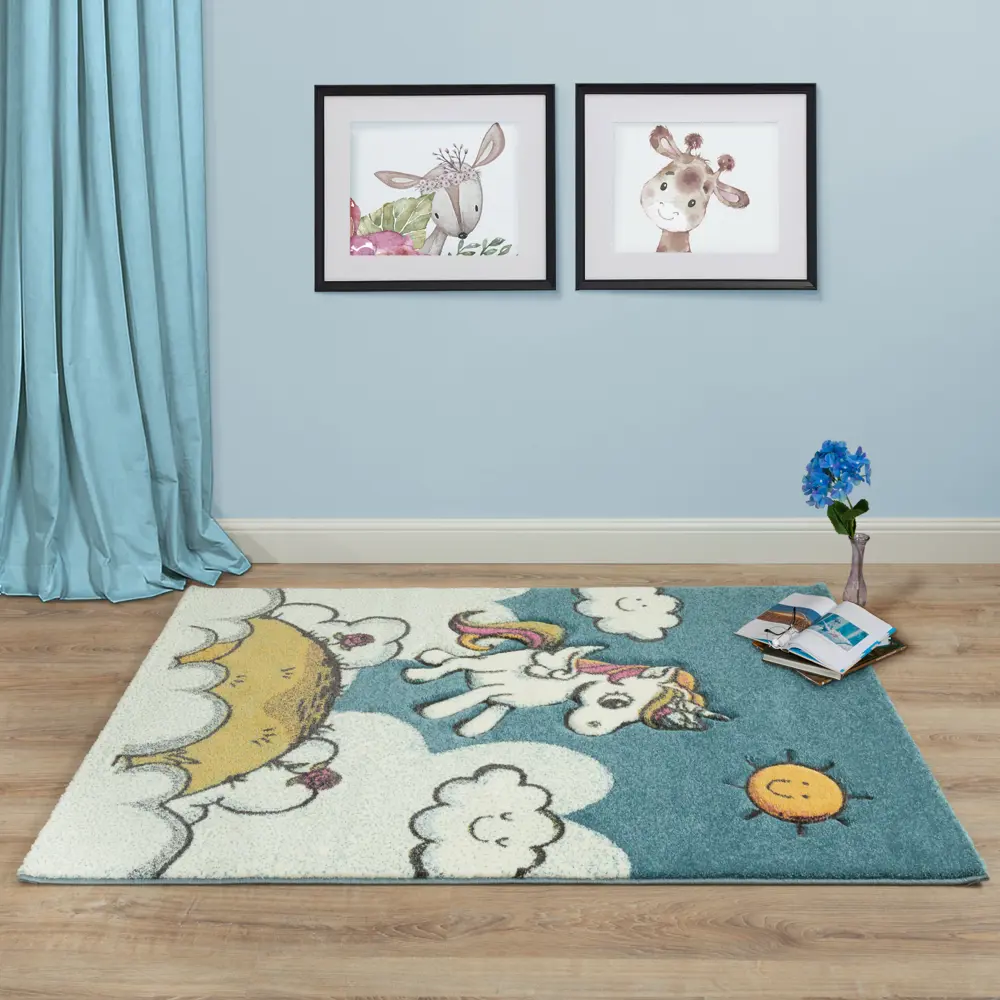 Фото 5 Ковер комнатный Pastel Kids 80x150 дизайн 63KVK